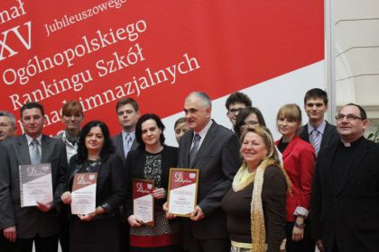 Ogólnopolski Ranking Szkół Ponadgimnazjalnych 2013 