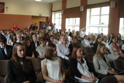 Rozpoczęcie roku szkolnego w ZSO w Opolu (LO) 