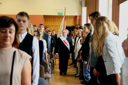 Rozpoczęcie roku szkolnego w ZSO w Opolu (LO) 