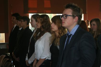 Ślubowanie klas I LO 