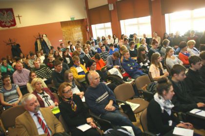 Naukowa konferencja historyczna w III LO - 4 X 2013 r. 