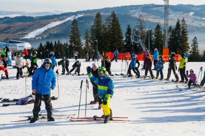 Sprawozdanie z obozów narciarskich w Białce Tatrzańskiej 