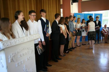 Zakończenie roku szkolnego 2013/2014 - kl. 1 i 2 PG 9 