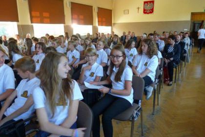 Pasowanie klas pierwszych gimnazjalnych 