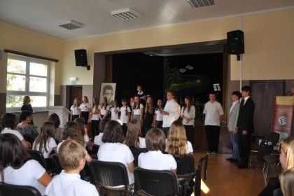 Pasowanie klas pierwszych gimnazjalnych 