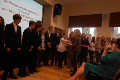 Ślubowania klas pierwszych licealnych 