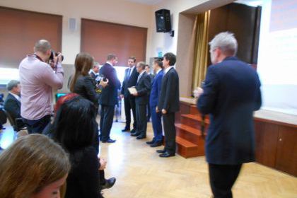 Wojewódzka uroczystość podsumowania wyników ogólnopolskiego Rankingu Szkół Perspektywy 2015 