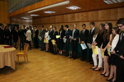 Pożegnanie klas maturalnych 2015 