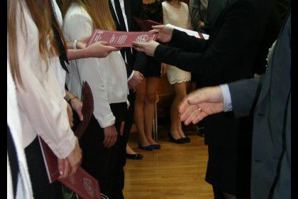 Pożegnanie klas maturalnych 2015 