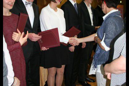 Pożegnanie klas maturalnych 2015 