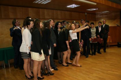 Pożegnanie klas maturalnych 2015 