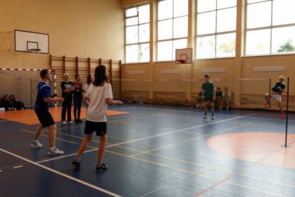 Badminton chłopców 