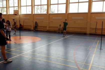 Badminton chłopców 