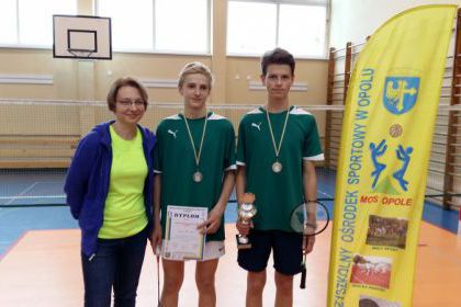 Badminton chłopców 