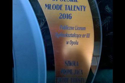 OPOLSKIE MŁODE TALENTY 2016 