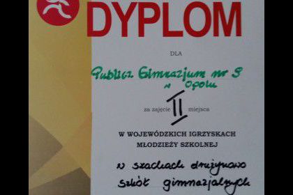 Wojewódzkie Igrzyska Młodzieży Szkolnej w Szachach - Drużynowo 