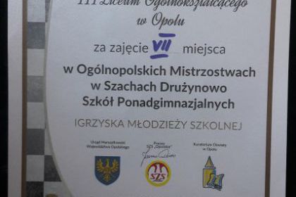 Sukces szachistów na Mistrzostwach Polski 