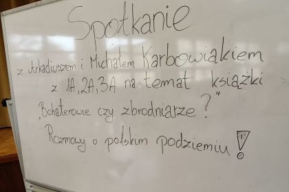 O Żołnierzach Niezłomnych i nie tylko 