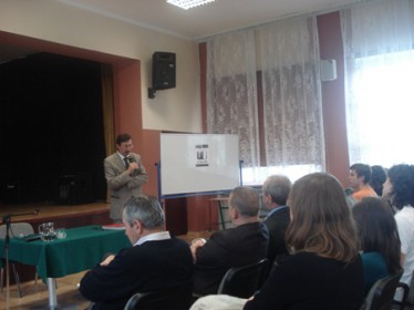 Spotkanie uczniów z dr Sławomirem Cenckiewiczem i prof. Janem Żaryn