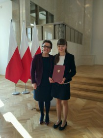 UROCZYSTOŚĆ WRĘCZENIA STYPENDIÓW Ministra Edukacji Narodowej za szczególne osiągnięcia uczniów w roku szkolnym 2016/2017