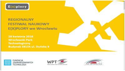 KONKURS   NAUKOWY  E(X)PLORY  2016