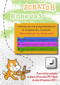 Konkurs na najlepszą grę w programie Scratch dla uczniów szkół gimnazjalnych