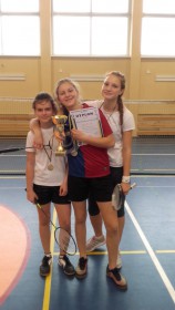 Kolejny sukces gimnazjalistek w badmintonie!!!