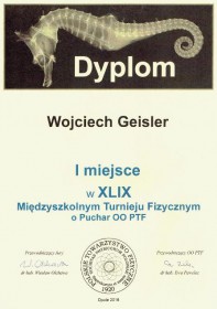 III LO w Opolu – zwycięzca  Turnieju Fizycznego