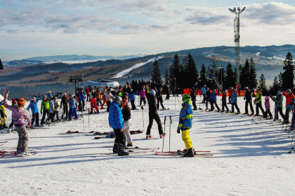 Sprawozdanie z obozów narciarskich w Białce Tatrzańskiej