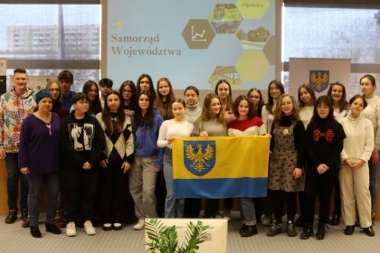 Uczniowie klasy 1C z wizytą w Urzędzie Marszałkowskim