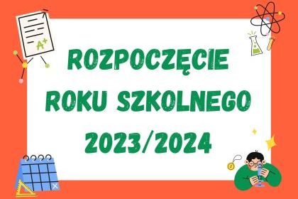 Rozpoczęcie roku szkolnego