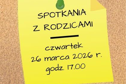 Spotkanie z rodzicami