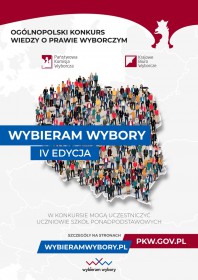 IV EDYCJA OGÓLNOPOLSKIEGO KONKURSU WIEDZY O PRAWIE WYBORCZYM