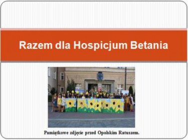 Zbieramy uśmiechy dla Hospicjum Betanii