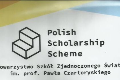 41. stypendystka  Towarzystwa Szkół Zjednoczonego Świata im. Prof. Pawła Czartoryskiego