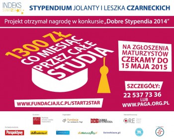 Stypendium dla Maturzystów Indeks Start2Star