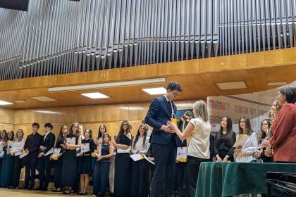 POŻEGNANIE TEGOROCZNYCH ABSOLWENT&Oacute;W TR&Oacute;JKI 