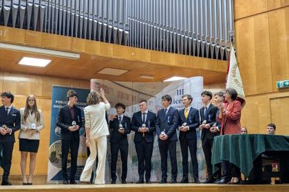 POŻEGNANIE TEGOROCZNYCH ABSOLWENT&Oacute;W TR&Oacute;JKI 