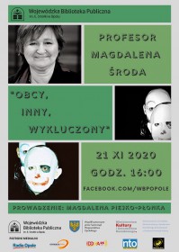 Spotkanie z prof. Magdaleną Środą online