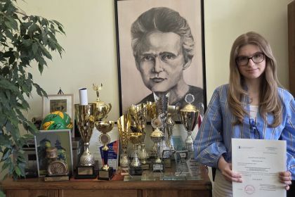 Sukces uczennicy w LVI Olimpiadzie Literatury i Języka Polskiego.