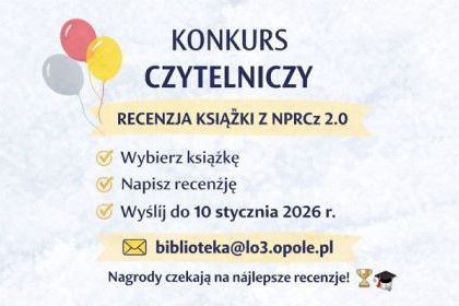 Konkurs czytelniczy w bibliotece szkolnej